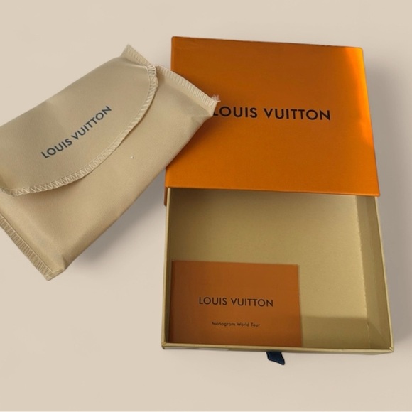 Louis Vuitton Orange Box with Beige Dust Bag - Picture 1 of 7
